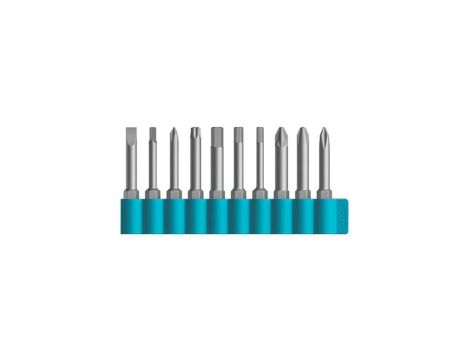 Zestaw bitów magnetycznych HOTO 10 elementów stal S2 50mm