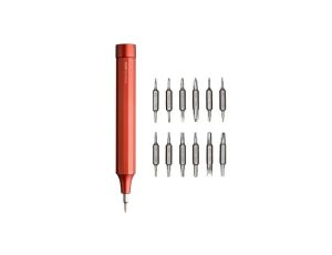 Wkrętak precyzyjny HOTO QWLSD004, 24 w 1 (czerwony)