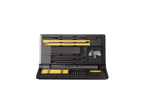 Elektryczny wkrętak precyzyjny HOTO QWLSD012 + zestaw naprawczy do elektroniki