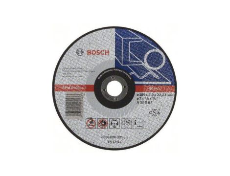 Tarcza tnąca prosta 180mm rozcinanie Expert for Metal A 30 S BF 2608600321 /5szt./