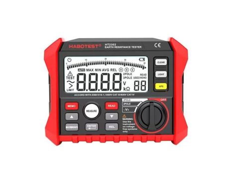 Miernik rezystancji uziemienia Habotest HT2302