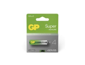 GP bateria alkaliczna SUPER AA (LR6) 4PP /4szt./