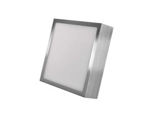 Panel LED natynkowy NEXXO, kwadrat, srebrny, 12,5W, CCT EMOS ZM6233
