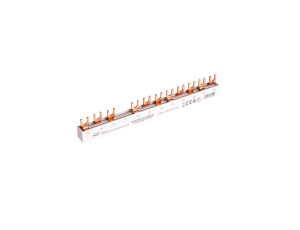 Szyna prądowa łączeniowa - widełkowa 3-fazowa 80A 12 modułów 16 mm pod zabezp. różnicowo-prądowe SW3F(3P+N) 16 12M80A 81994206