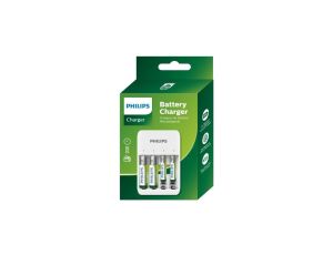 Ładowarka USB do akumulatorków + akumulator AA AAA Philips SCB4013NB/00
