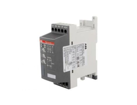 PSR16-600-11 Moduł: softstart Uzas: 208600VAC na szynę DIN 24VDC 7,5kW