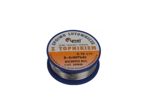CYNA 1.5mm SZPULA 100g Sn60Pb40