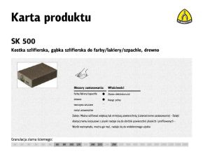 KLINGSPOR KOSTKA SZLIFIERSKA 100x70x25mm P 60 SK500