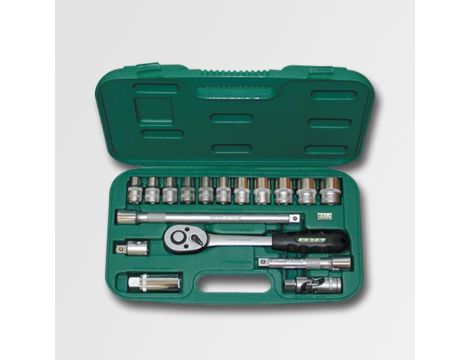 HONITON ZESTAW KLUCZY 17   ELEMENTÓW    1/2"  4017