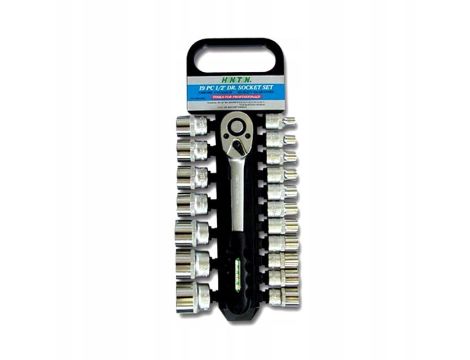 HONITON ZESTAW KLUCZY 1/2" Z GRZECHOTKĄ 19 ELEMENTÓW   4019 - 2