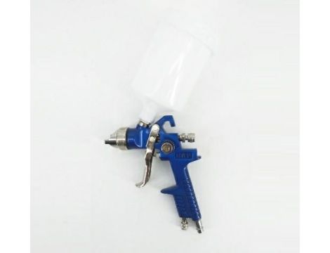 JOBI PISTOLET LAKIERNICZY Z GÓRNYM PLASTIKOWYM ZBIORNIKIEM DYSZA 1,4/2,0mm PROF