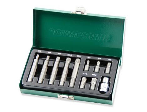 JONNESWAY KOŃCÓWKI SPLINE 11 elem.   S29H4111S
