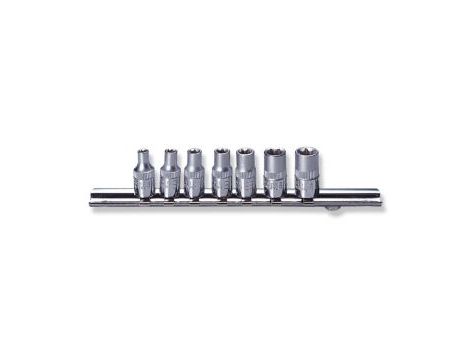 JONNESWAY KOMPLET NASADEK 7 elem. (1/4")TORX   S06H27S