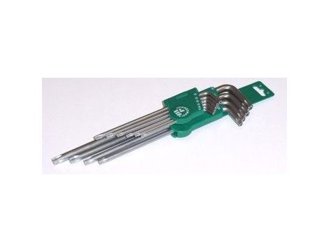 JONNESWAY KLUCZ TORX TYP "L" KOMPLET 10cz. Z OTWOREM BARDZO DŁUGIE  H08S110S