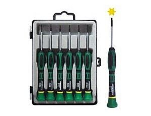 JONNESWAY WKRĘTAKI TORX PRECYZYJNE KOMPLET 6cz. D3750T06S