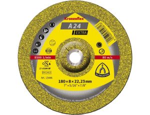 KLINGSPOR TARCZA DO SZLIFOWANIA METALU 180mm x 6,0mm x 22,2mm  A24 Extra - image 2