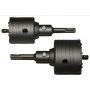 JOBI KORONA / FREZ DO MURU ZESTAW 65 + 80mm UCHWYT SDS - 3