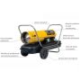 MASTER NAGRZEWNICA OLEJOWA B 100 CED BEZ ODPROWADZENIA SPALIN 29kW - 3