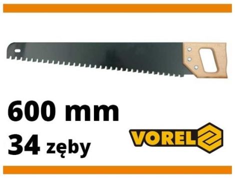 GLOB PIŁA DO GAZOBETONU 600mm / 34 ZĘBY WIDIOWYCH, RĄCZKA DRENIANA   28000