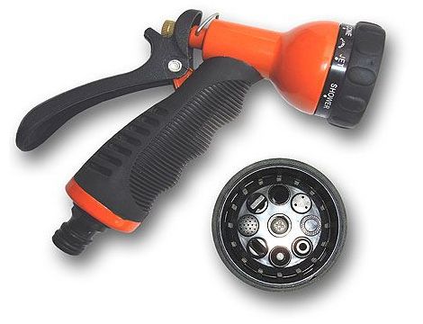 BRADAS PISTOLET DO WODY ZRASZAJĄCY METALOWY 7-FUNKCJI PROFI /BS KT615 - 2