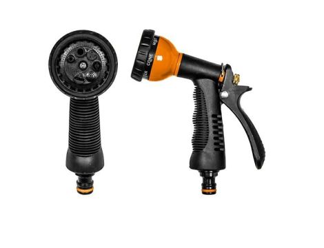 BRADAS PISTOLET DO WODY ZRASZAJĄCY METALOWY 7-FUNKCJI PROFI /BS KT615 - 3