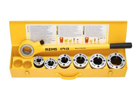 REMS GWINTOWNICA RĘCZNA 1/2" - 3/4" - 1" - 1 1/4" - 1 1/2" - 2"