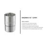 STANLEY NASADKA 1/2" 12-KĄTNA 24mm MAT - 3