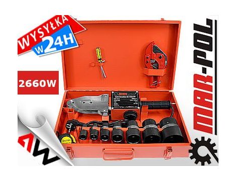 MAR-POL ZGRZEWARKA DO RUR PCV DUŻA /1500W - 3