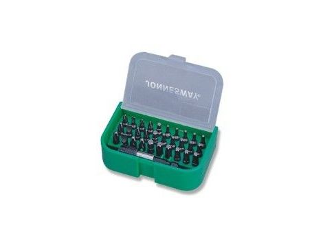 JONNESWAY KOŃCÓWKI / BITY  1/4"  31 elem. Z UCHWYTEM, PUDEŁKO    DBT31B - 2