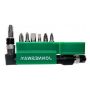 JONNESWAY KOŃCÓWKI / BITY  1/4"  7 elem. + POKRĘTŁO S08H208S - 3