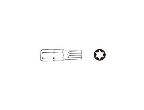 JONNESWAY KOŃCÓWKA TORX T25 x 75mm 6-kąt.10mm
