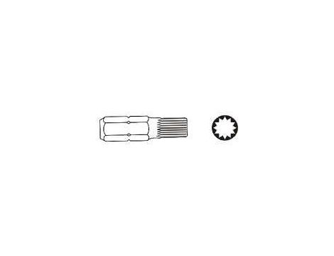 JONNESWAY KOŃCÓWKA SPLINE M10 x 75mm