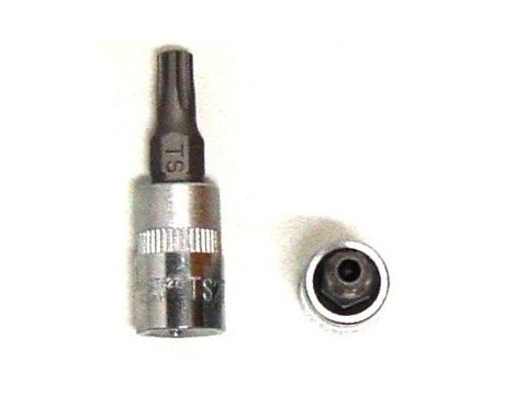 JONNESWAY KLUCZ 5-KĄTNY 1/4" Z OTWOREM TS 15