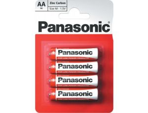 PANASONIC BATERIA AA R6R BLISTER 4szt.