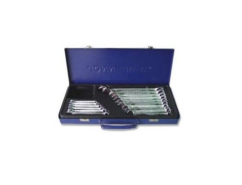 JONNESWAY KLUCZE PŁASKO-OCZKOWE KOMPLET 16szt.  6-24mm      W26116S