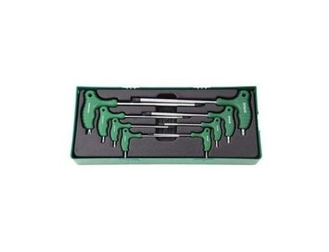 JONNESWAY KLUCZ TORX TYP "L" KOMPLET  8cz. WKŁADKA / PLASTIK   H10MT08SP