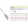 KLINGSPOR FREZ DO METALU HF 100 B FI=6,0x18mm TRZPIEŃ 6mm TYP ZYAS, WALCOWY