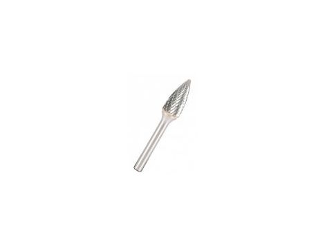 KLINGSPOR FREZ DO METALU HF 100 F FI=12,7x25mm TRZPIEŃ 6mm TYP RBF, HIPERBOLICZNY-POŁOKRĄGŁY