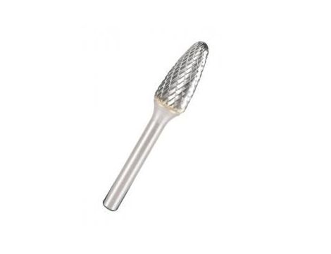 KLINGSPOR FREZ DO METALU HF 100 F FI=12,7x25mm TRZPIEŃ 6mm TYP RBF, HIPERBOLICZNY-POŁOKRĄGŁY - 3