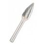 KLINGSPOR FREZ DO METALU HF 100 F FI=12,7x25mm TRZPIEŃ 6mm TYP RBF, HIPERBOLICZNY-POŁOKRĄGŁY - 2
