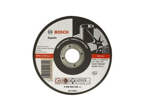 BOSCH TARCZA DO METALU 115mm x 1,0mm x 22mm RAPIDO 2608600545 - 3