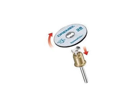 DREMEL TARCZE MET.38/1,25mm 2szt+TRZPIEŃ