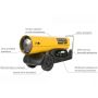 MASTER NAGRZEWNICA OLEJOWA B 180 BEZ ODPROWADZENIA SPALIN 48kW - 3