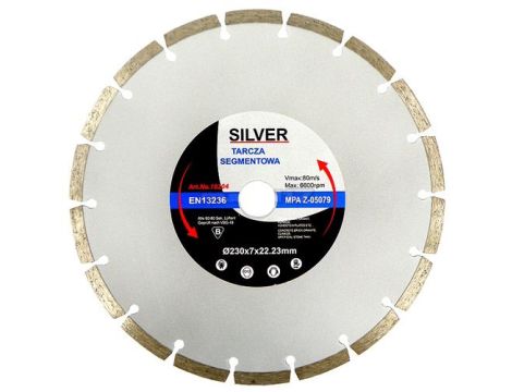 TARCZA D.SILVER 200*25,4 PEŁ...