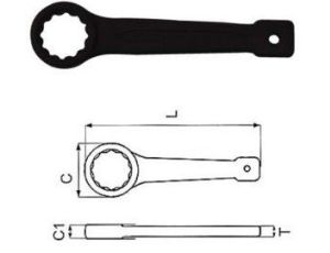JONNESWAY KLUCZ OCZKOWY UDAROWY JEDNOSTRONNY 41mm