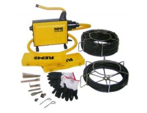 REMS ELEKTRYCZNA MASZYNA DO CZYSZCZENIA RUR COBRA 22 SET 16 + 22mm
