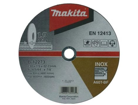 TARCZA DO METALU 230x1,9mm