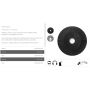 TARPOL TARNIK PROSTY FI = 125mm x 3 x 22,2mm, GŁADŹ OSTATECZNA  T-16 - 2