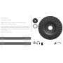 TARPOL TARNIK WPUSZCZONY  FI = 125mm x 3 x 22,2mm, GŁADŹ WSTĘPNA  T-61 - 2