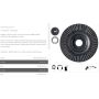 TARPOL TARNIK WPUSZCZONY  FI = 125mm x 3 x 22,2mm, GŁADŹ OSTATECZNA  T-63 - 2